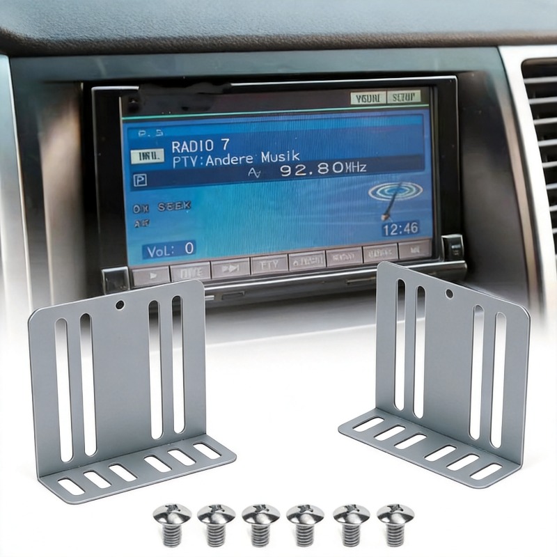 Car Accessories Company - طقم تركيب راديو سيارة بشاشة مزدوجة