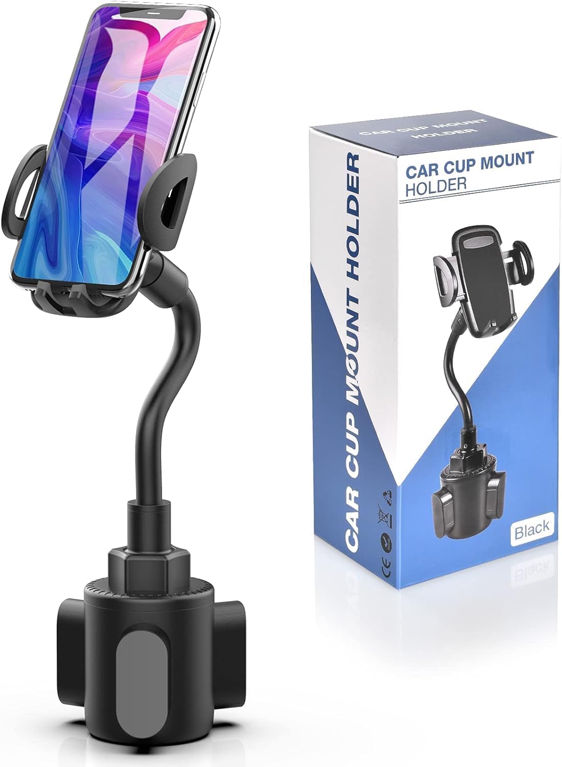 Car Cup Holder Expander - حاملات هواتف للسيارة، حامل هاتف يثبت