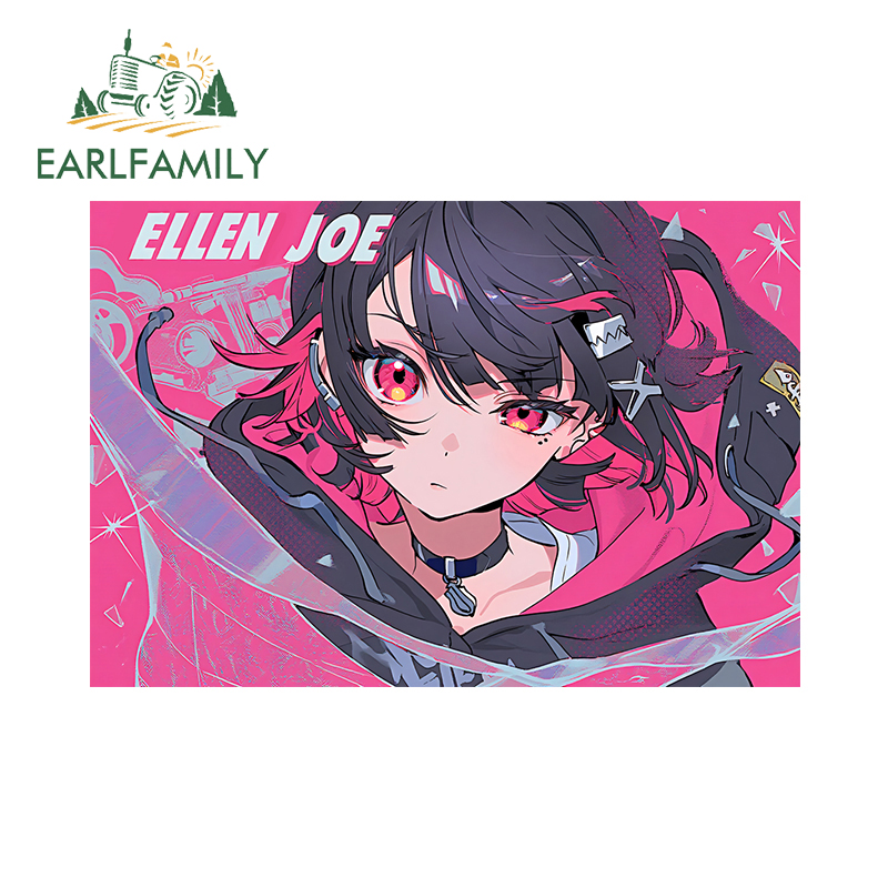 Car Accessories Zone - ملصقات EARLFAMILY Zenless Zone Zero Ellen