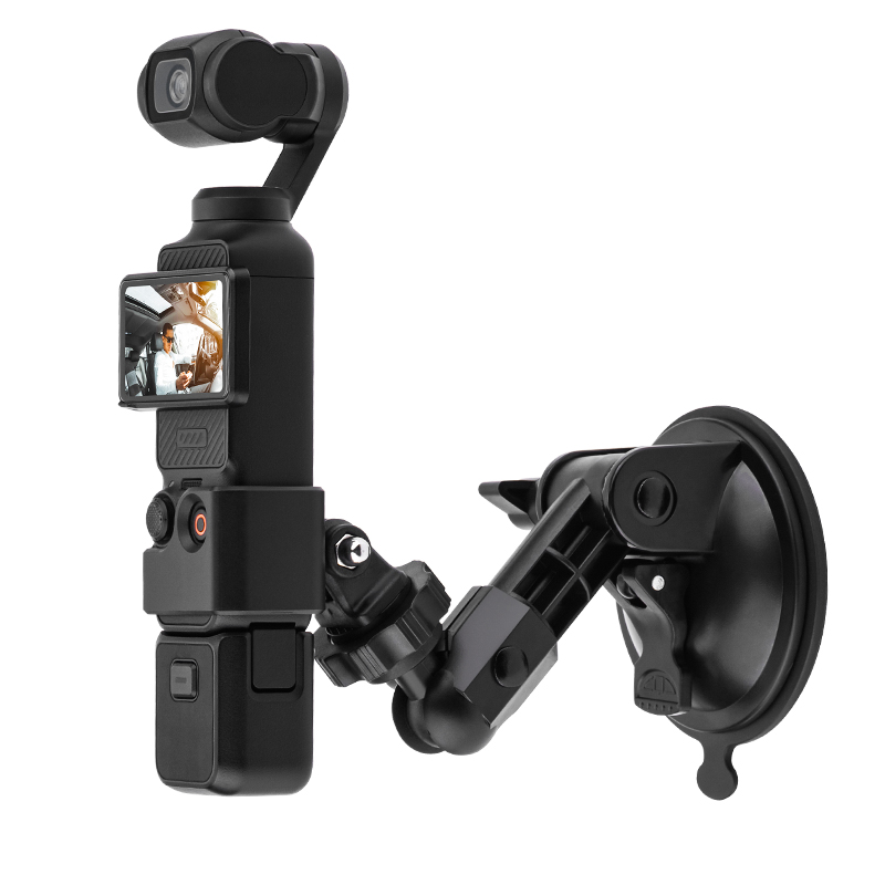 Car Cup Holder Expander - حامل سيارة بكوب شفط للكاميرا DJI
