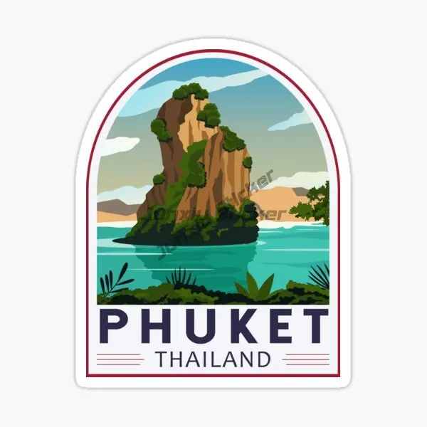 T تايلاند العلم المشهد شعار ال - مراجعة Car Accessories Thailand وسعره