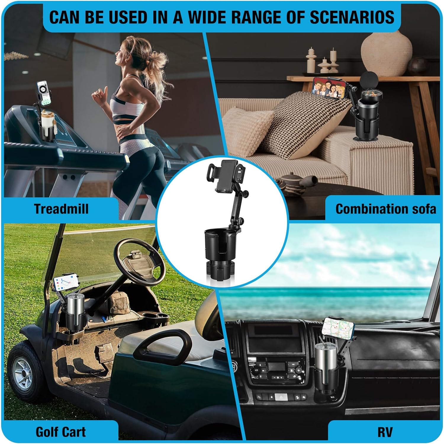 حامل كأس السيارة المتوسع للهات - مراجعة Car Cup Holder Expander وسعره