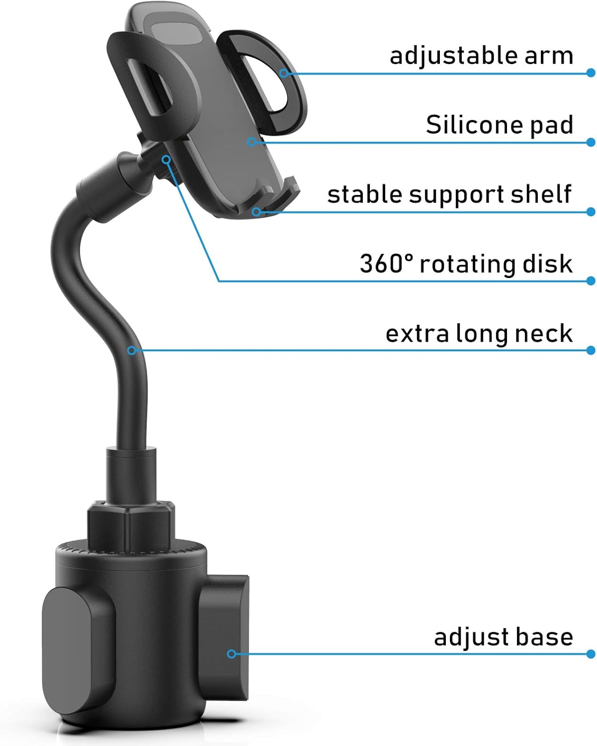 حاملات هواتف للسيارة، حامل هات - مراجعة Car Cup Holder Expander وسعره