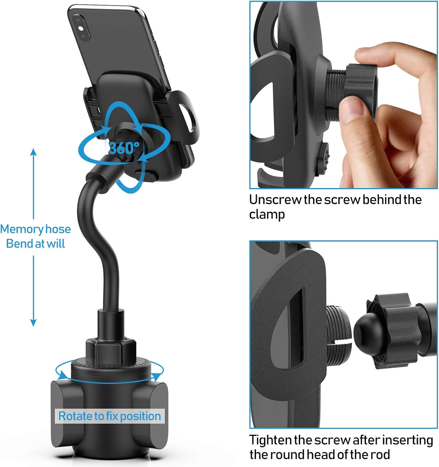 حاملات هواتف للسيارة، حامل هات - مراجعة Car Cup Holder Expander وسعره