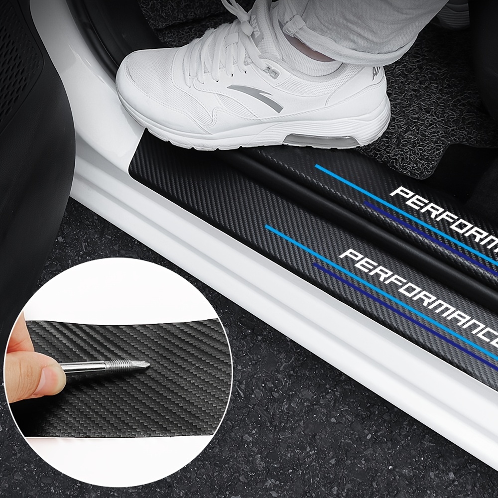ملصقات لوحة عتبة من ألياف الكر - مراجعة Car Accessories Outside وسعره