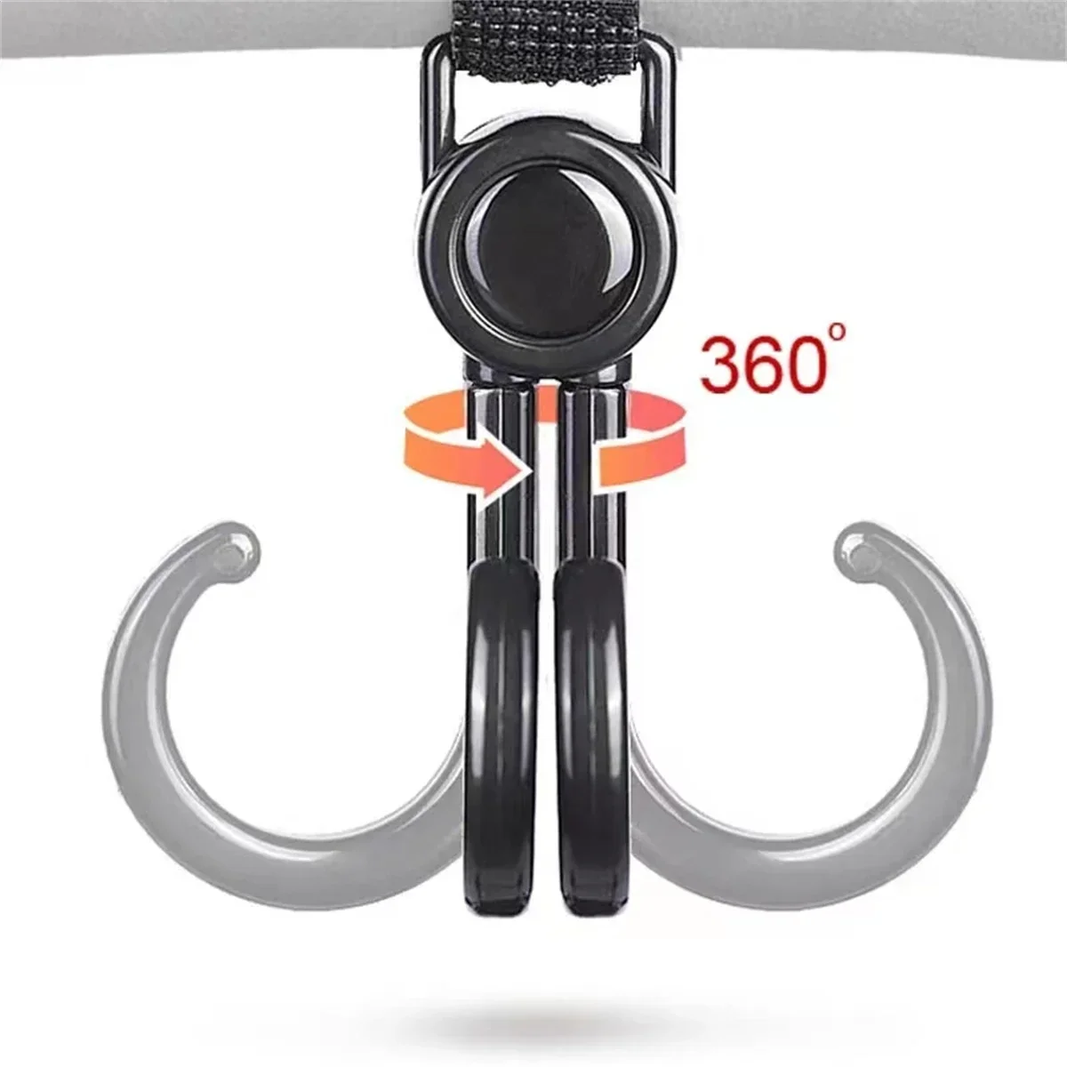 2 قطعة السنانير لعربة عربة الت - مراجعة Car Accessories For Baby وسعره