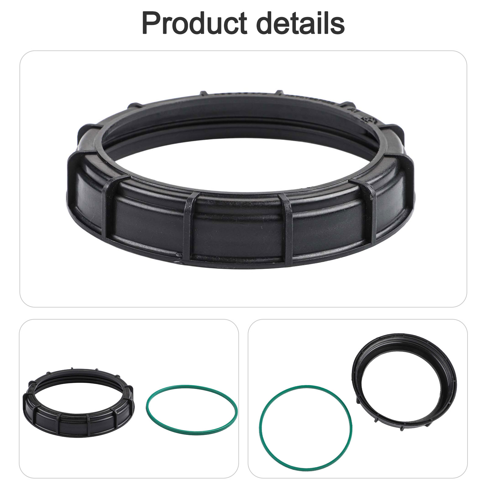 حلقة إحكام جديدة تمامًا سوداء  - مراجعة Car Accessories Brand وسعره