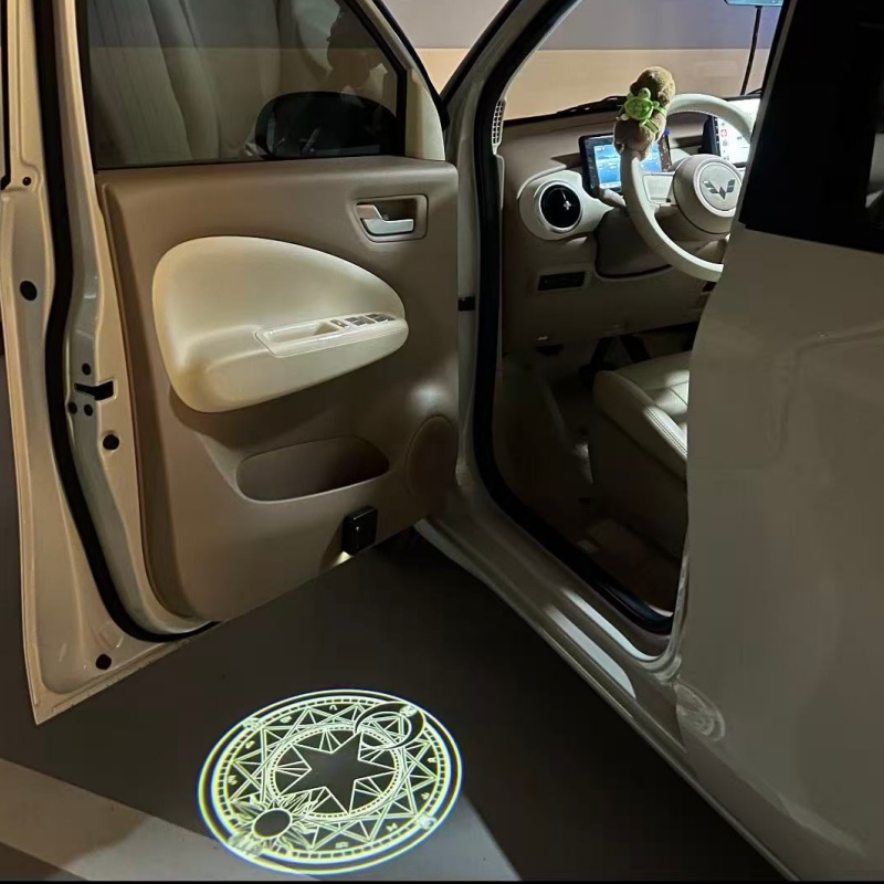 مصباح ترحيب للسيارة بتصميم سيل - مراجعة Car Accessories Decoration وسعره