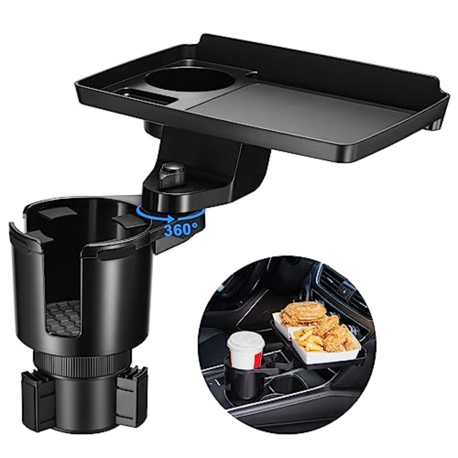 حامل أكواب للسيارة، صينية طعام - مراجعة Car Cup Holder Expander وسعره