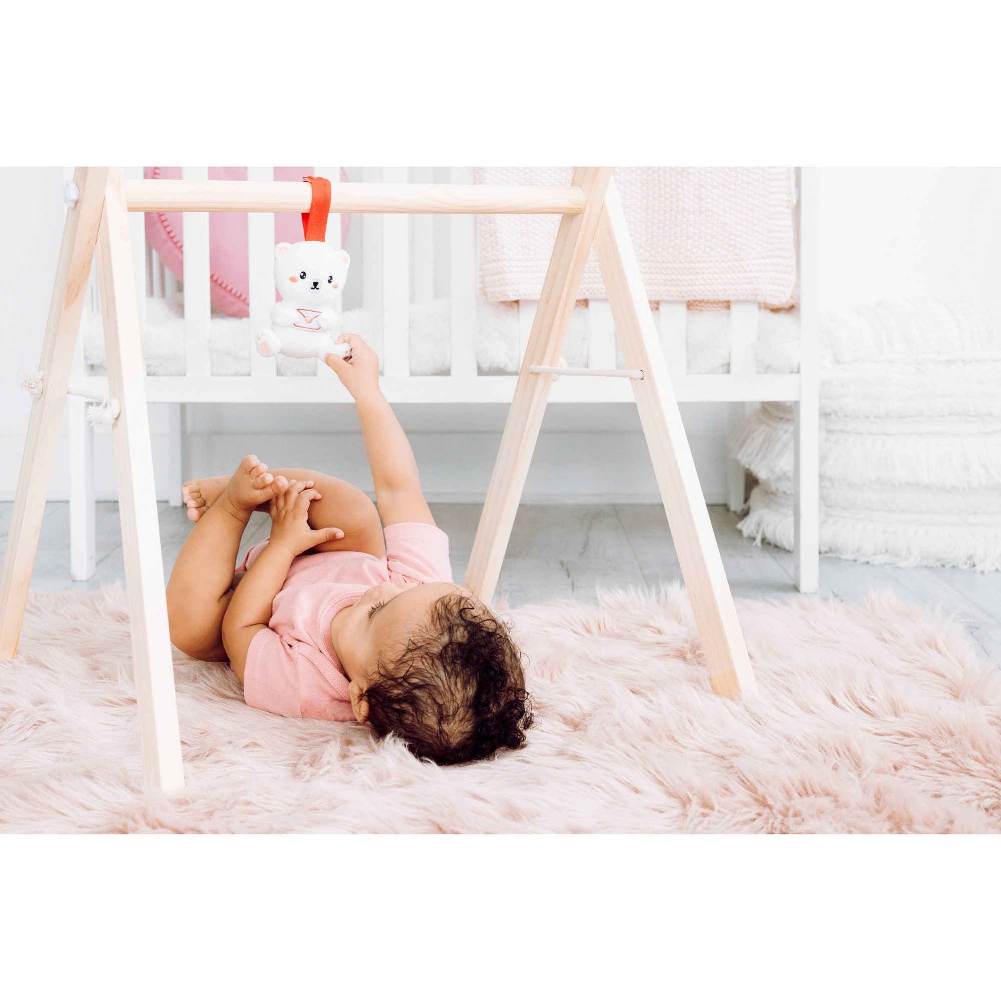 دمية دب محشوة لعربة الأطفال، م - مراجعة Car Accessories For Baby وسعره
