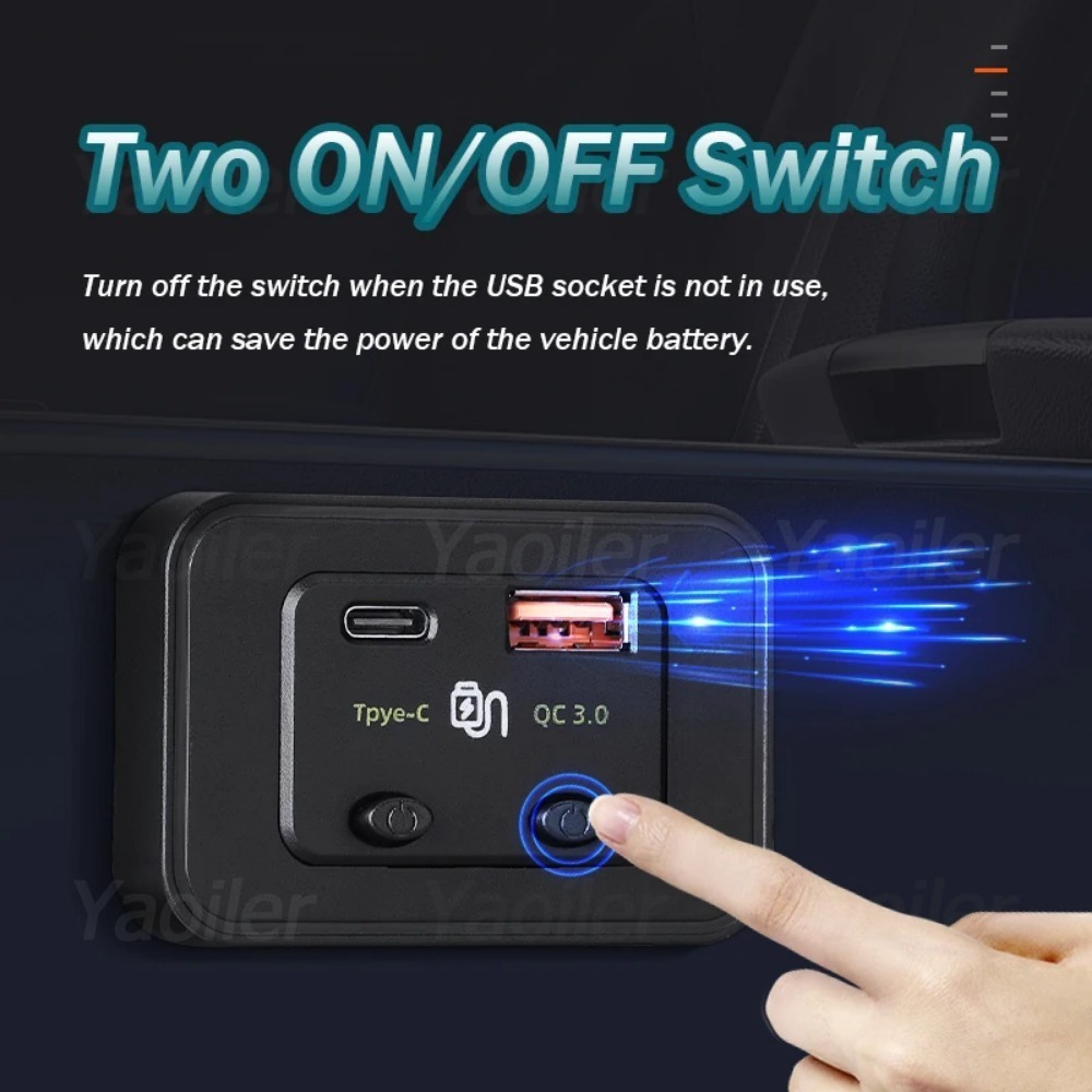 منفذ USB بقوة 48 واط و12 فولت  - مراجعة Car Accessories Thailand وسعره