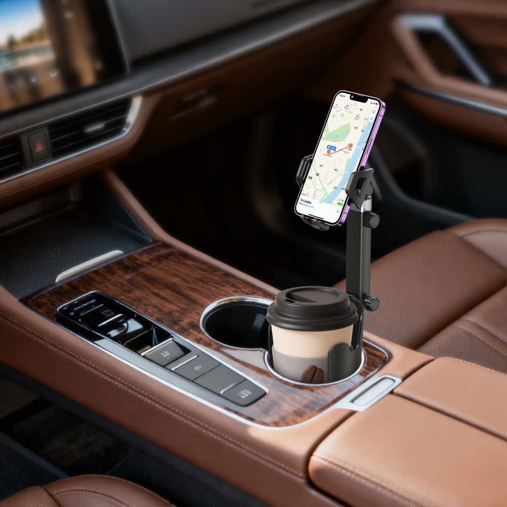 حامل هاتف للسيارة يثبت على حام - مراجعة Car Cup Holder Expander وسعره