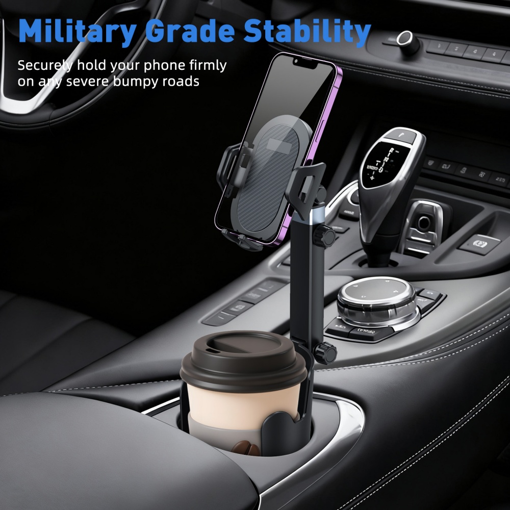 حامل هاتف للسيارة يثبت على حام - مراجعة Car Cup Holder Expander وسعره