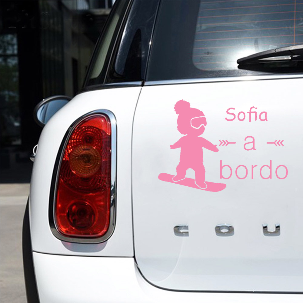 1 قطعة الفينيل الطفل على متن ا - مراجعة Car Accessories For Baby وسعره