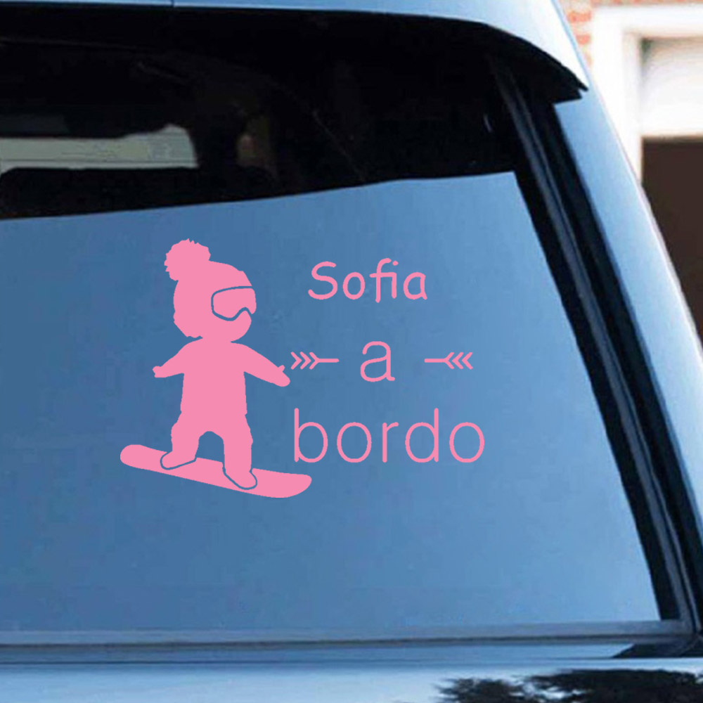 1 قطعة الفينيل الطفل على متن ا - مراجعة Car Accessories For Baby وسعره