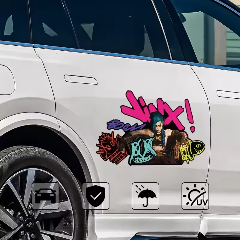 ملصق سيارة عاكس للضوء بتصميم ج - مراجعة Car Accessories Outside وسعره