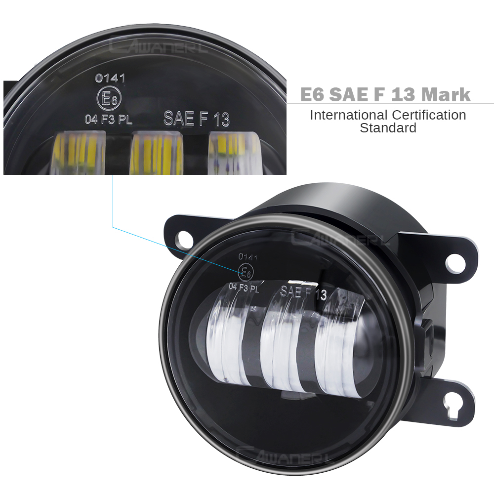 مجموعة مصابيح الضباب LED 2X30  - مراجعة Car Accessories Xcent وسعره