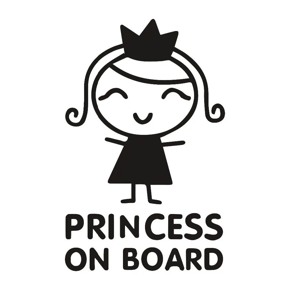 ملصقات السيارات شخصية الأميرة  - مراجعة Car Accessories For Baby وسعره