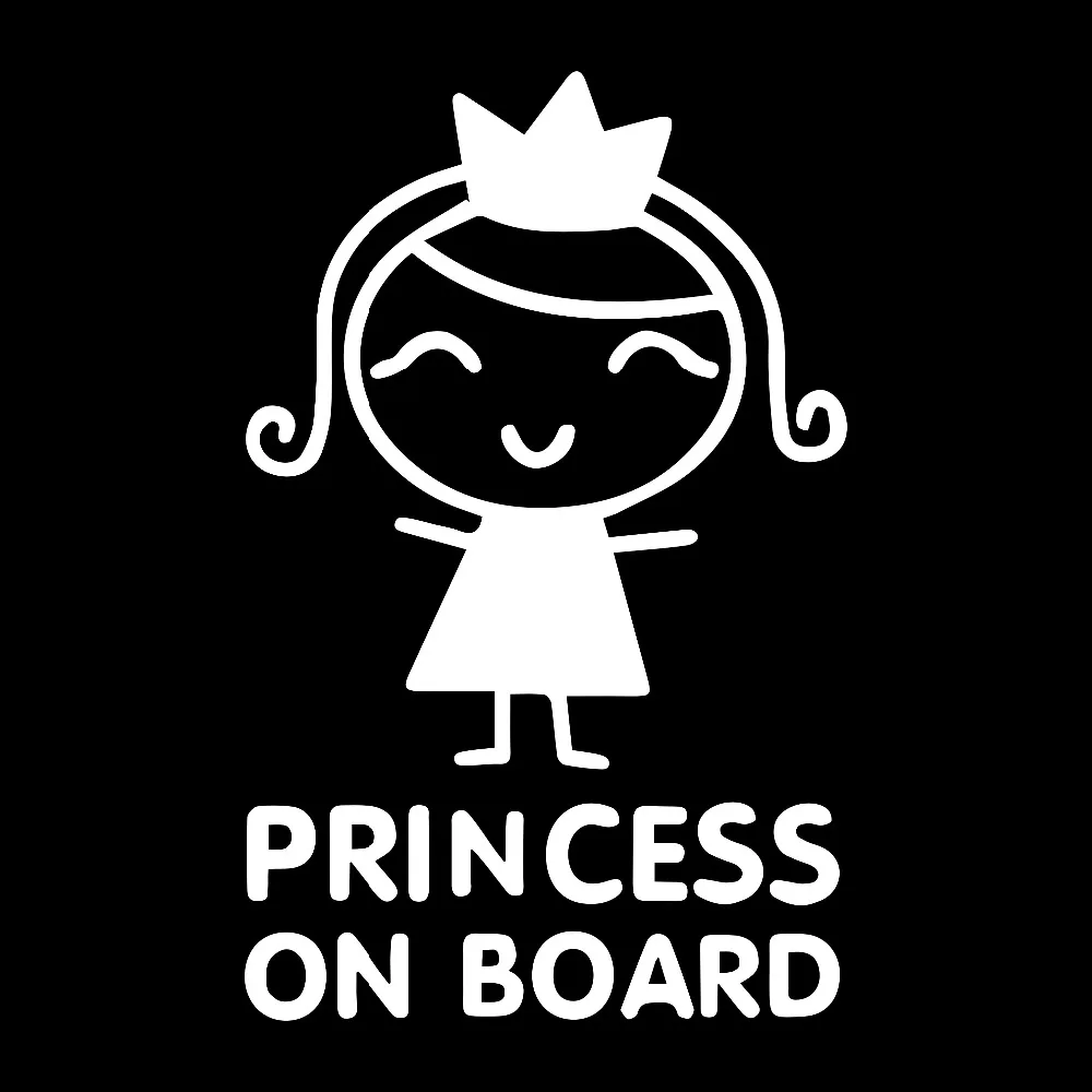 ملصقات السيارات شخصية الأميرة  - مراجعة Car Accessories For Baby وسعره