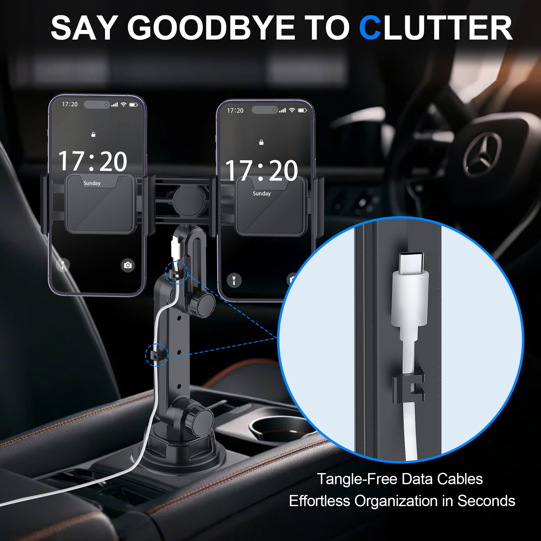 حامل أكواب السيارة المزدوج لله - مراجعة Car Cup Holder Expander وسعره