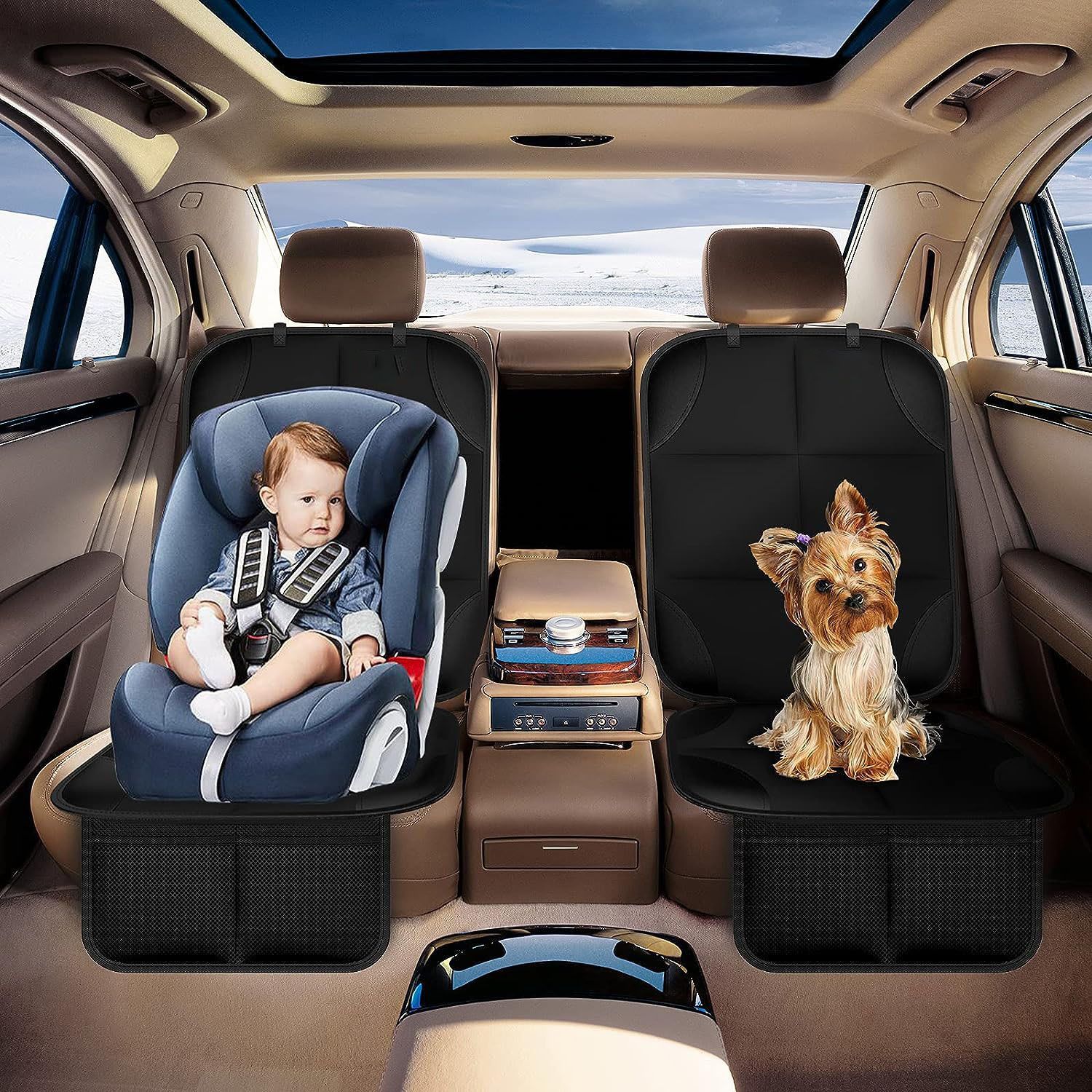 غطاء حماية لمقعد السيارة للأطف - مراجعة Car Accessories For Baby وسعره