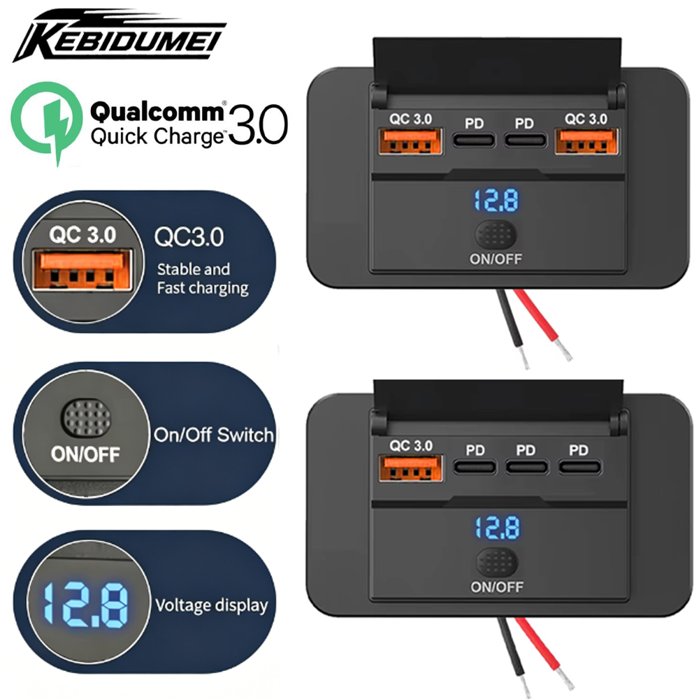 شاحن سيارة KEBIDUMEI بقوة 12 ف - مراجعة Car Accessories Thailand وسعره