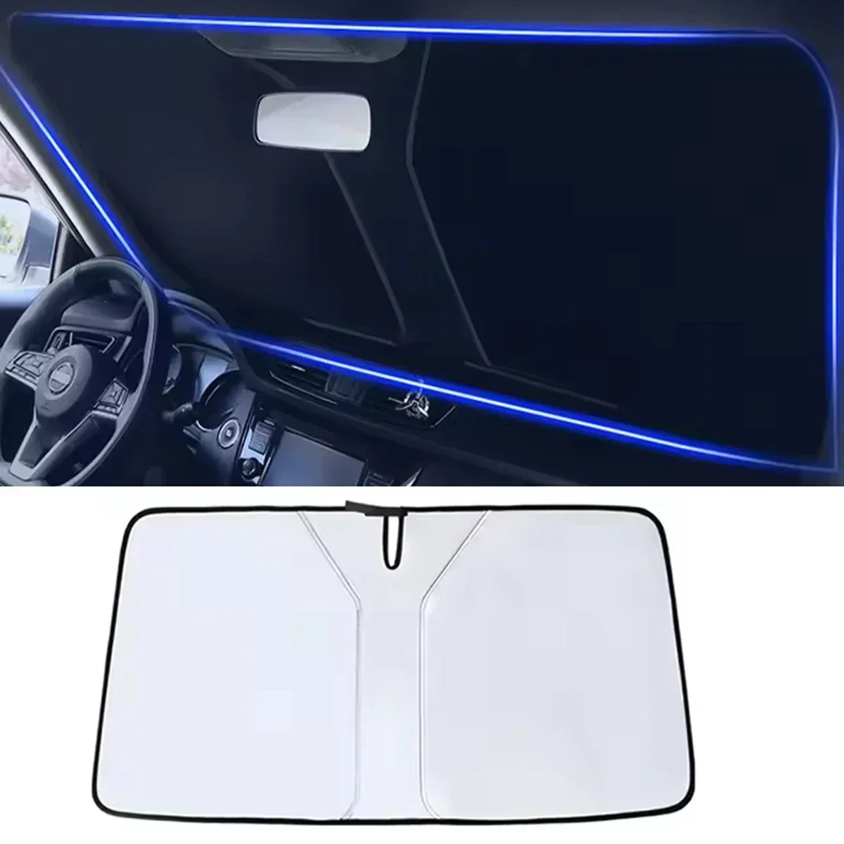 غطاء واقي من الشمس لزجاج السيا - مراجعة Car Accessories Outside وسعره