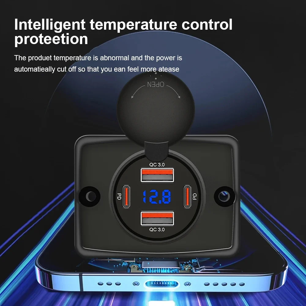 شاحن سيارة 108 واط مقاوم للماء - مراجعة Car Accessories Thailand وسعره